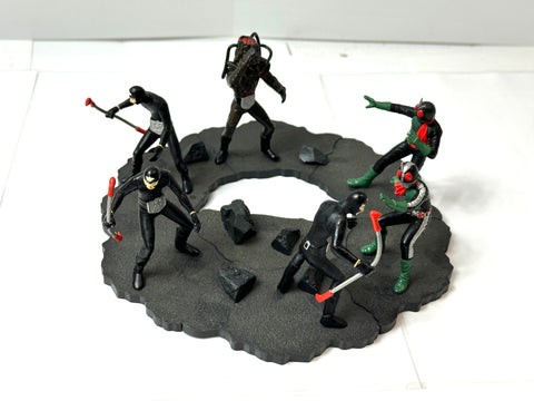 Pocket Ichiban Kuji Kamen Rider Diorama Figure Shocker Magma Monster Goster