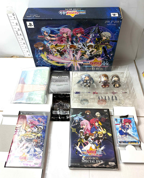Magical Girl Lyrical Nanoha A's Portable The Gears of Destiny God Box PSP Limited Figure