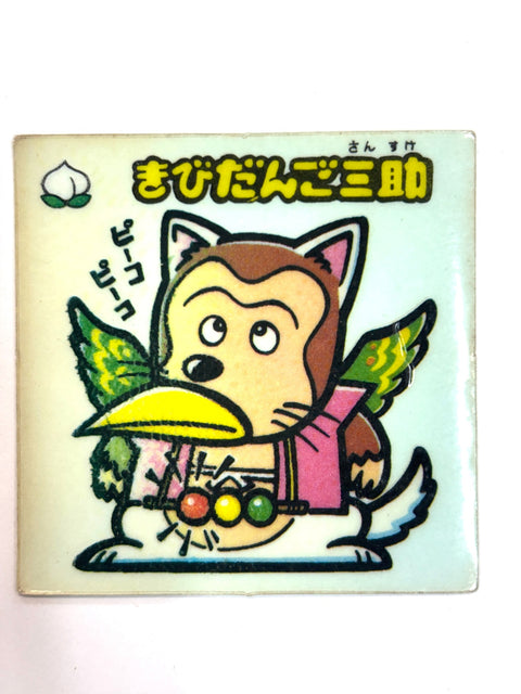 Lotte Bikkuriman Akuma VS Tenshi Sticker Kibidango Sansuke JAPAN