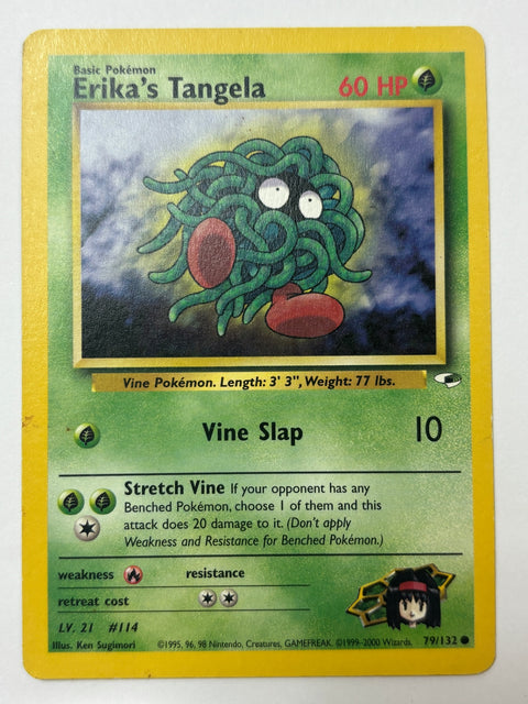 MP Pokemon Erika's Tangela (79/132) Gym Heroes JAPAN
