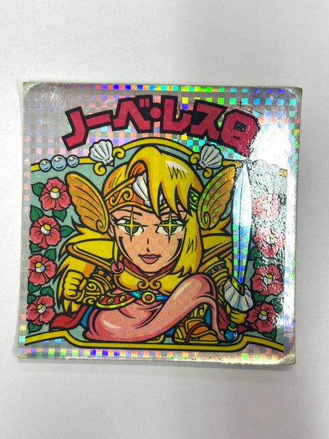 Bikkuriman Sticker Akuma VS Tenshi Nobe Res Q Lotte JAPAN