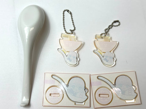 Love Live Hasunosora x 8ban Ramen Kaho Hinoshita Collab Goods Set
