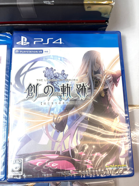 The Legend of Heroes Hajimari no Kiseki Trails into Reverie Platinum Meister Box PS4 Unused