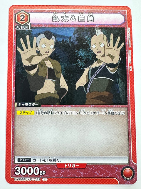 UA50BT/IYS-1-052C 銀太&白角