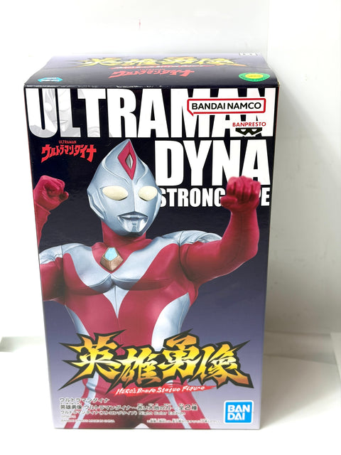 Ultraman Dyna Strong Type Hero's Brave Statue Banpresto New Sealed
