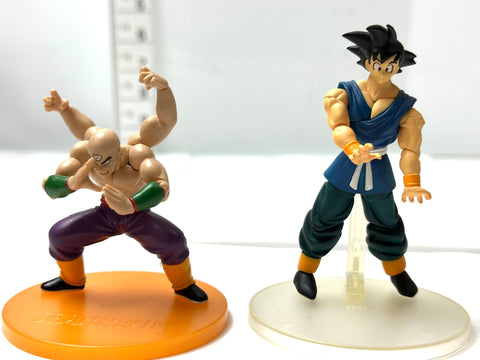 Dragon Ball Posing Figures Assorted Lot Ginyu/Majin Buu/Tien As-Is Junk