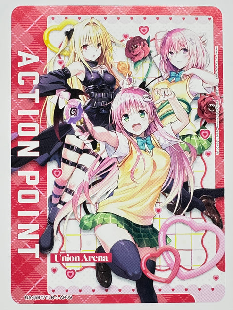 Union Arena To LOVE-Ru UA45BT TLR-1-AP09 Lala Momo Yami Action Point AP