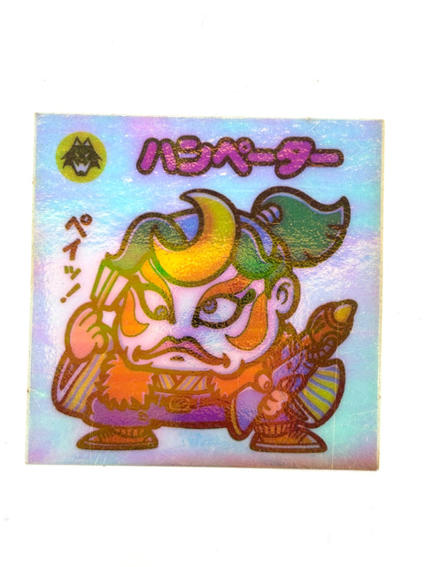 Lotte Bikkuriman Akuma VS Tenshi Sticker Hanpeter JAPAN
