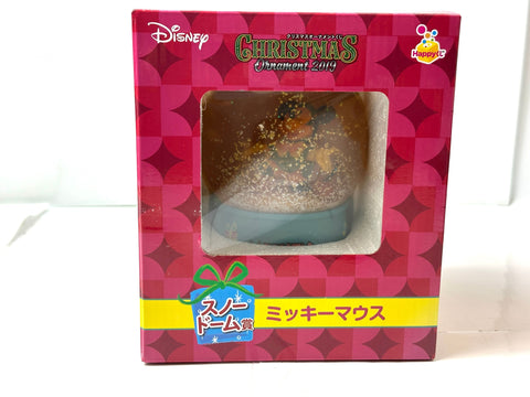 Happy Kuji Disney Christmas Ornament 2019 Snow Globe Prize Mickey Mouse