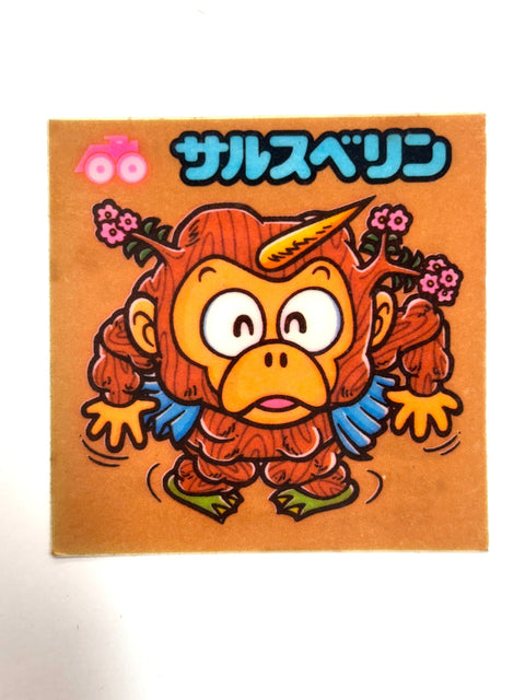 Lotte Bikkuriman Akuma VS Tenshi Sticker Sarusuberin JAPAN