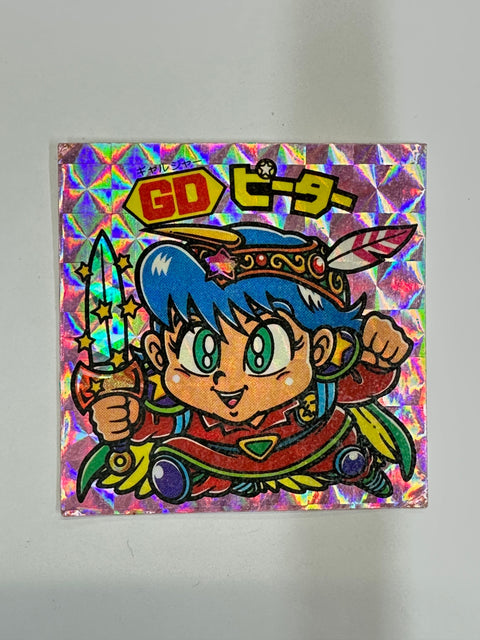 ロッテ ビックリマンシール 悪魔VS天使 GDピーター 当時物