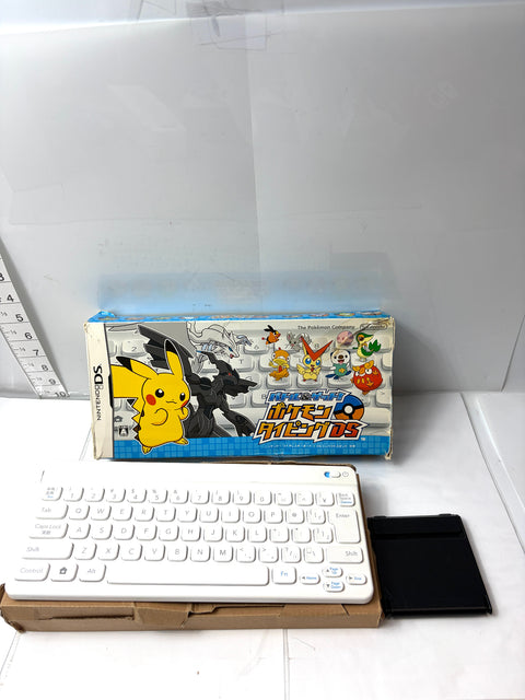 Pokemon Typing Adventure DS Wireless Keyboard Only Bluetooth Nintendo Japan Black