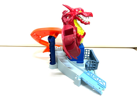 Hot Wheels Dragon Smash Race Track Playset Rail Course by Mattel