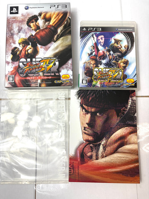 Super Street Fighter IV 4 Collector's Package PS3 Sony Japan Import OST CD DVD