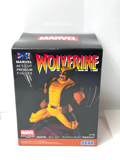Marvel Wolverine ACT/CUT Premium Figure SEGA Anime New Sealed