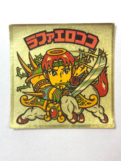 Bikkuriman Sticker Akuma VS Tenshi Raphael Rococo (B) Lotte JAPAN