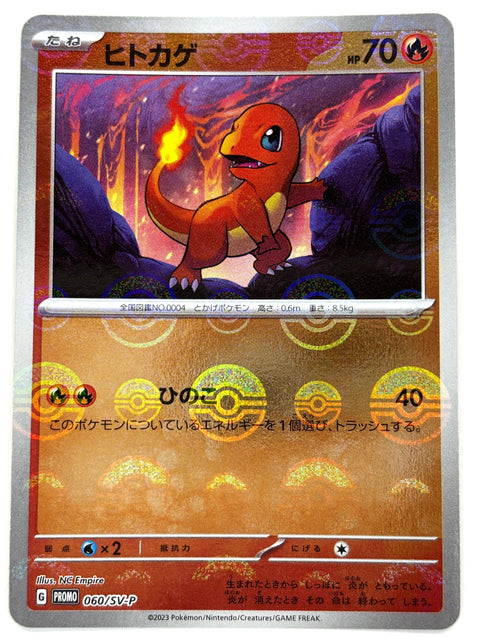 Pokemon Card Charmander 060/SV-P Card File Set PROMO JAPAN