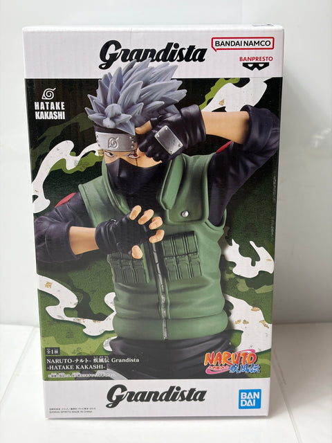 NEW NARUTO Shippuden Grandista HATAKE KAKASHI Figure BANPRESTO Prize