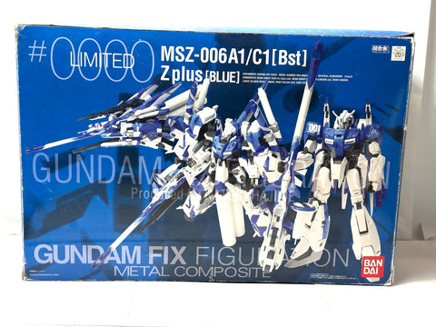 BANDAI GUNDAM FIX FIGURATION METAL COMPOSITE Limited Zeta Plus Blue Chogokin