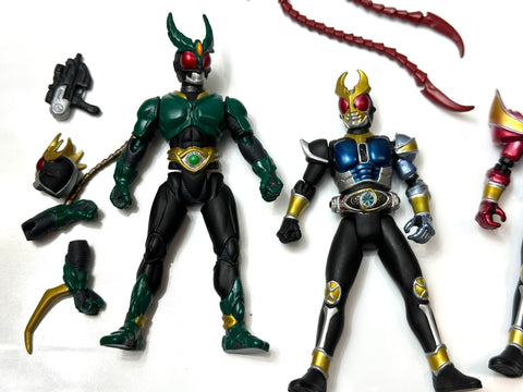 Kamen Rider Agito Battle Form Figure Action Former Lot Set