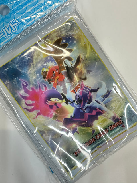Pokemon Card Game Deck Shield Hisuian Decidueye Typhlosion Samurott Sleeves 64pcs 66x92mm Pokemon Center Official