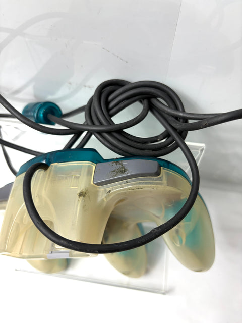 Nintendo 64 N64 Controller Clear Blue NUS-005 Official Japan Import Joystick Tight