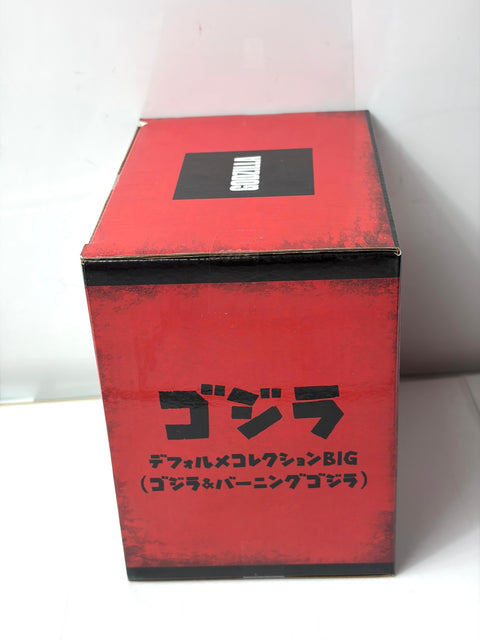 NEW Godzilla Deformed Collection BIG Godzilla & Burning Figure BANPRESTO