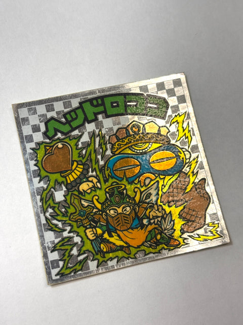 Bikkuriman Sticker Akuma VS Tenshi Head Rococo Lotte JAPAN
