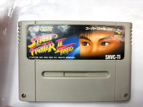 Street Fighter II Turbo Super Famicom SNES Nintendo Japan Capcom Fighting