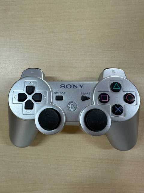 ワイヤレスコントローラ (DUALSHOCK3) サテン・シルバー