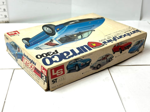 LS 1/24 Lamborghini Urraco P300 Plastic Model Kit Discontinued OOP