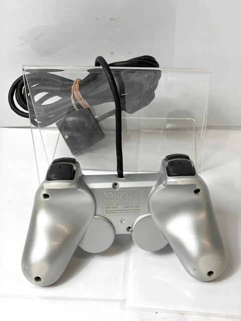 Sony PS2 DualShock 2 Controller Satin Silver SCPH-10010 Boxed Japan Import OEM