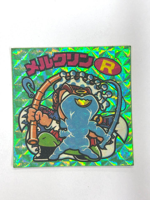 Bikkuriman Sticker Akuma VS Tenshi Merukurin R Lotte JAPAN