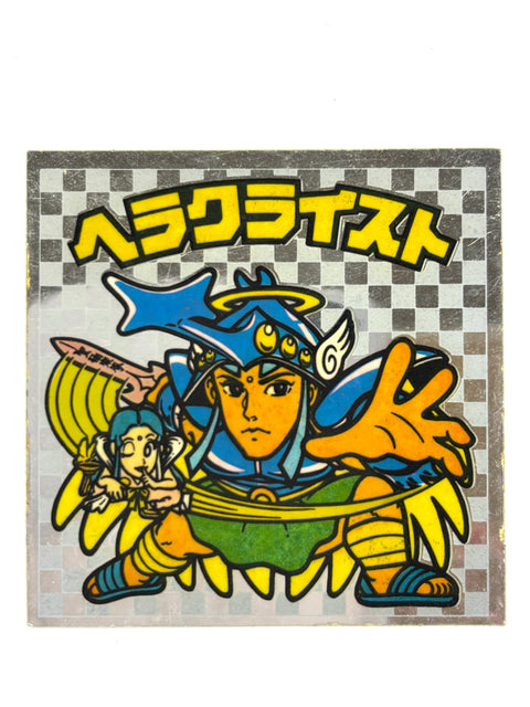 Lotte Bikkuriman Sticker Devil VS Angel Herakleist Vintage (B) JAPAN
