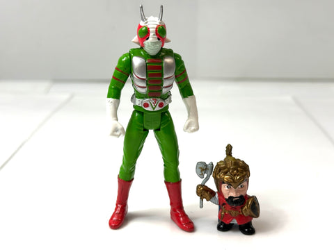Kamen Rider Masked Rider Action Figure Set of 5 No.1 & No.2 V3 Riderman X