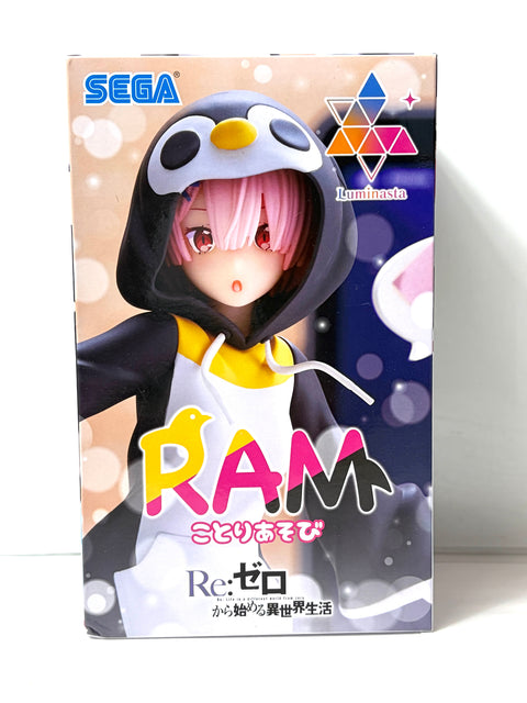 Re:ZERO Ram Luminasta Kotori-asobi Prize Figure SEGA