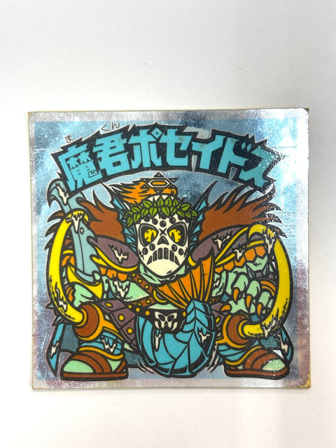 Bikkuriman Sticker Akuma VS Tenshi Makun Poseidos (C) Lotte JAPAN
