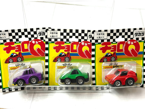 TAKARA Choro-Q HG Skyline GT-R 3pc Set Kenmeri/R8 /Hakosuka