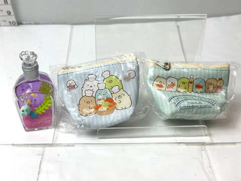 Sumikkogurashi Puka Puka Marine Bottle Mini Mini Pouch Set of 3