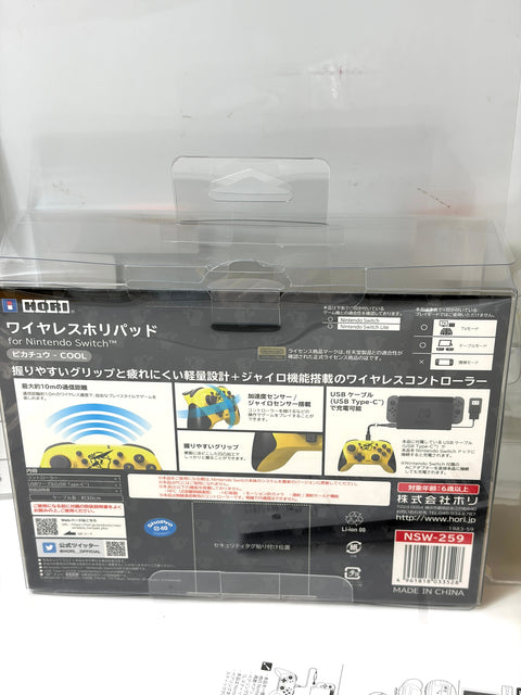 HORI Wireless HORIPAD for Nintendo Switch Pokemon Pikachu POP Yellow Controller