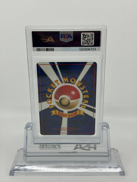 PSA 8 Pokemon Card Dark Blastoise Lv.28 Holo Team Rocket Japanese Old Back #009 NM-MT
