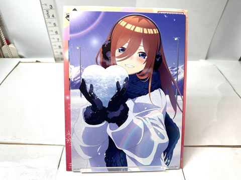 Ichiban Kuji Quintessential Quintuplets K Prize Illustration Board Complete Set of 5