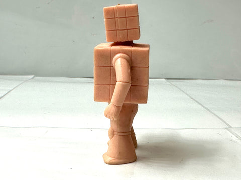 MARUKOSHI Kinnikuman Deka-Keshi Cubeman Big Rubber Eraser Figure