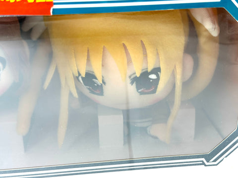 BANDAI Ichiban Kuji Premium Lyrical Nanoha Kyun-Gurumi Plush Set of 2