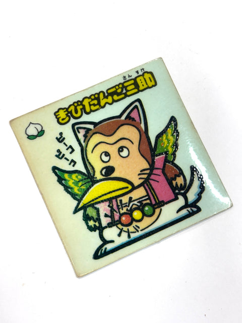 Lotte Bikkuriman Akuma VS Tenshi Sticker Kibidango Sansuke JAPAN