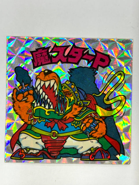 Lotte Bikkuriman Sticker Devil VS Angel Ma Star P Vintage (A) JAPAN