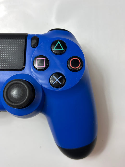 (PS4)CUH-ZCT1J 02 ウェイブ・ブルー DUALSHOCK 4 ワイヤレスコントローラー
