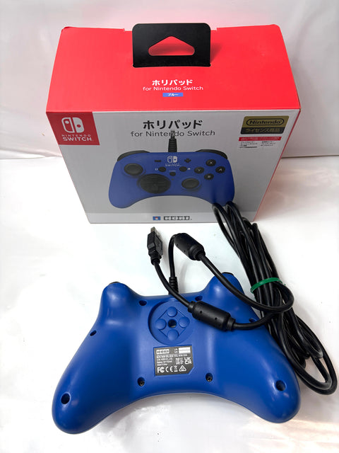 【任天堂ライセンス商品】ホリパッド for Nintendo Switch ブルー【Nintendo Switch対応】