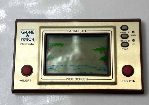 Nintendo Game & Watch Parachute PR-21 Wide Screen LSI Handheld Junk For Parts