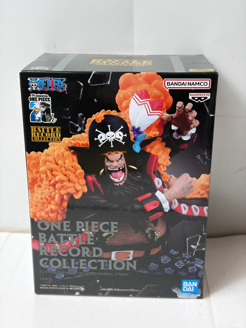 NEW ONE PIECE MARSHALL D. TEACH Blackbeard BATTLE RECORD COLLECTION Figure BANPRESTO Prize